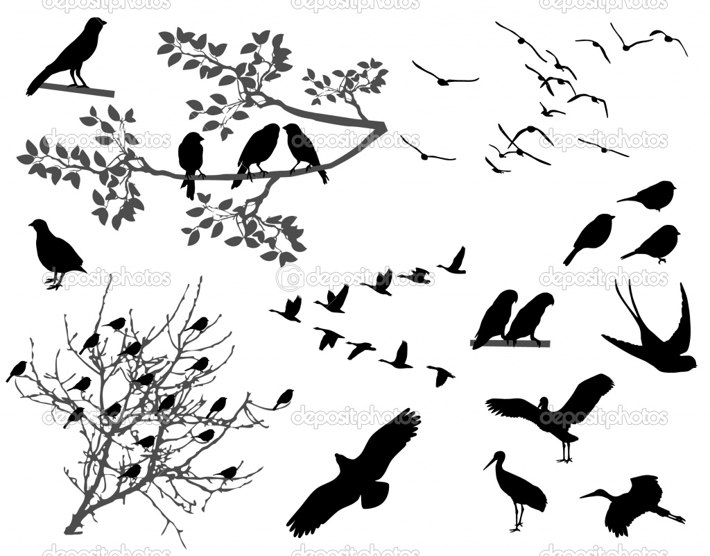 1024x801 Bird Silhouette Tattoo