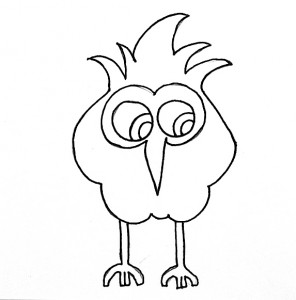296x300 How To Doodle And Draw A Bird