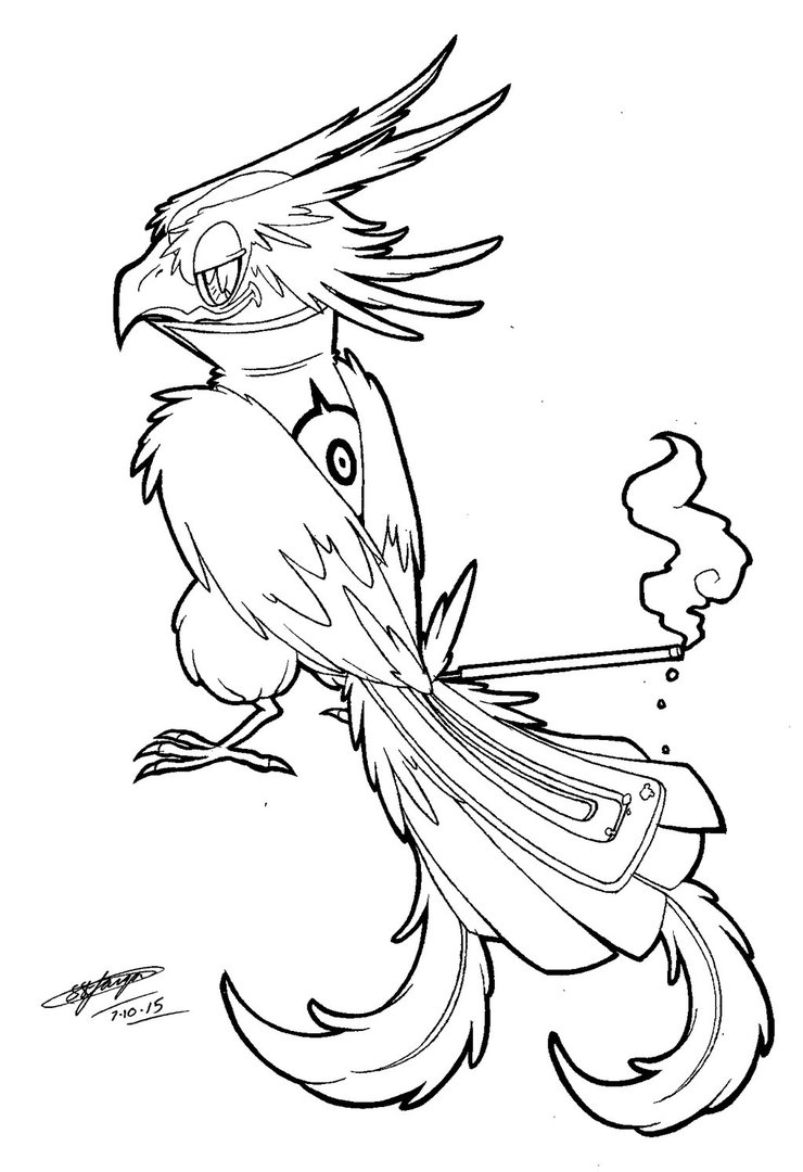 740x1080 My Incense Tailed Bird Hybrid Oc. 3 By Shannonxnaruto