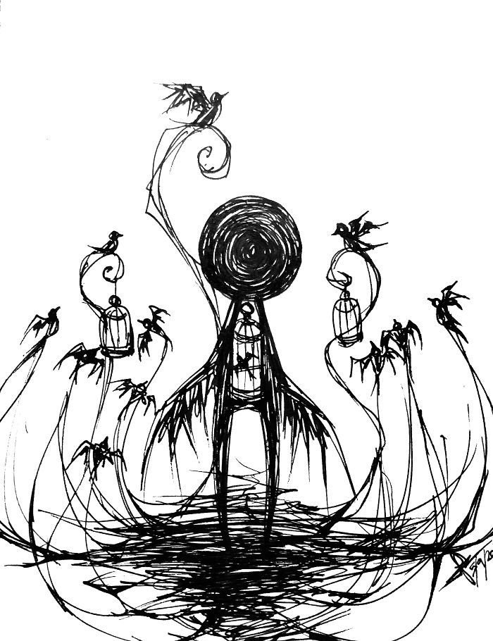 700x910 Stickmen's Series, Drawings By Riftress