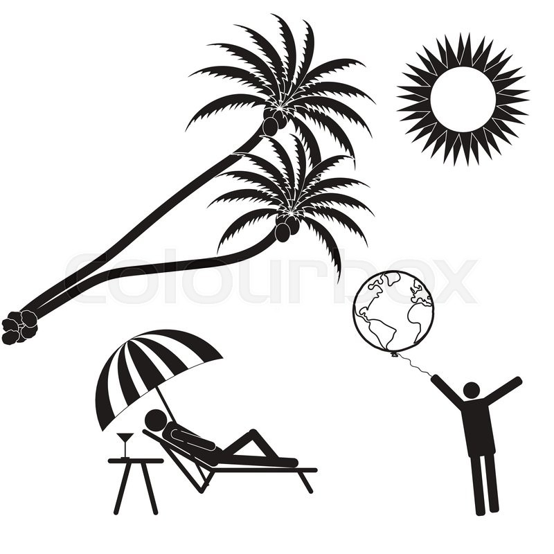 800x800 Summer Vacation, Palm Trees, The Bright Sun. The World In Your