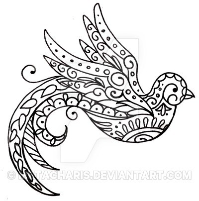 400x404 35 Elegant Bird Tattoo Design Ideas Entertainmentmesh