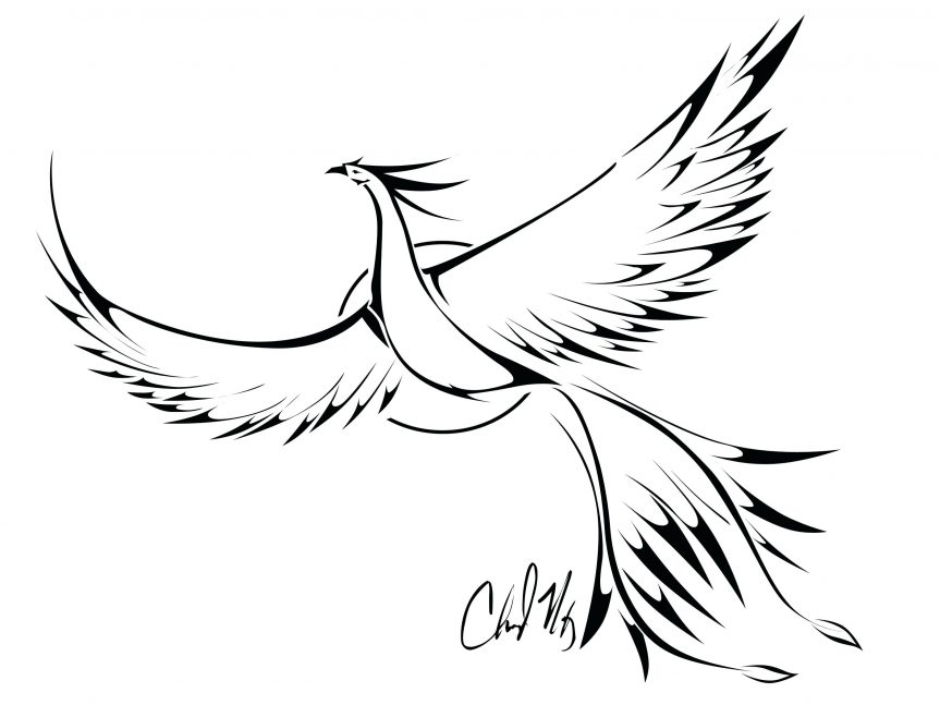 863x647 Outline Flying Bird And Sun Tattoo Design Swallow Designs On Hand