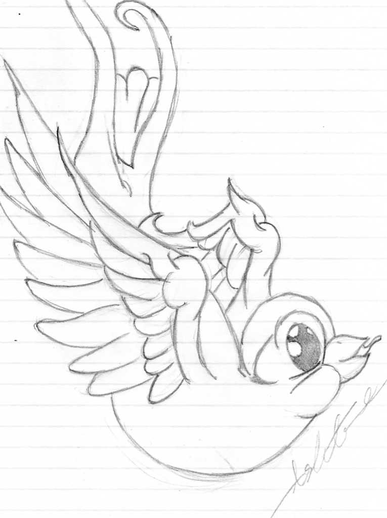 765x1023 Bird Tattoo Drawing By Ashleys Secret