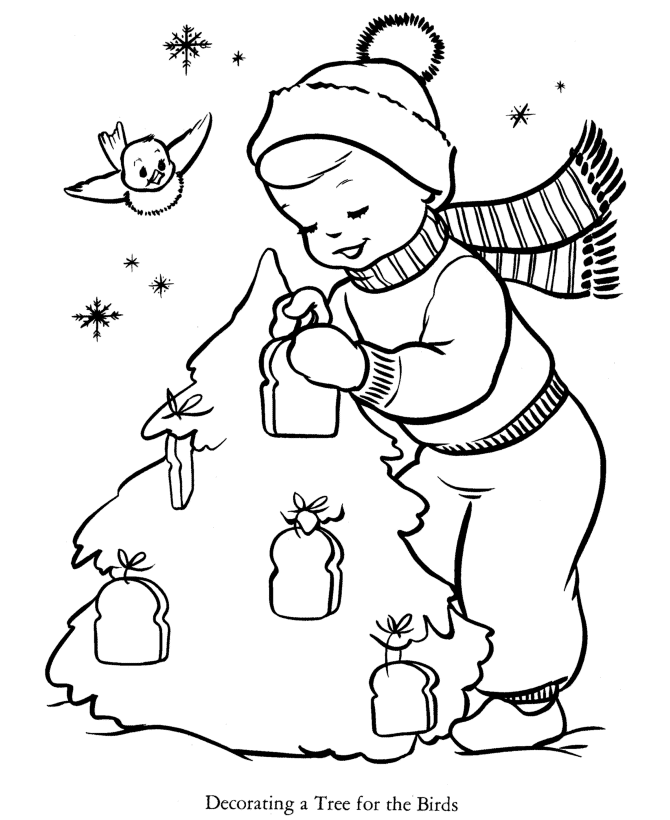670x820 Christmas Tree Coloring Pages
