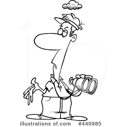 400x420 Bird Watching Clipart