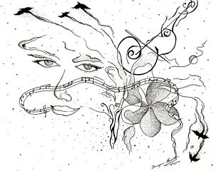 300x240 Bird Watching Drawings