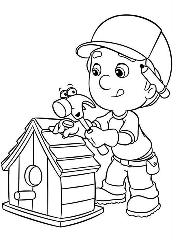 600x833 Birdhouse Coloring Page 561122