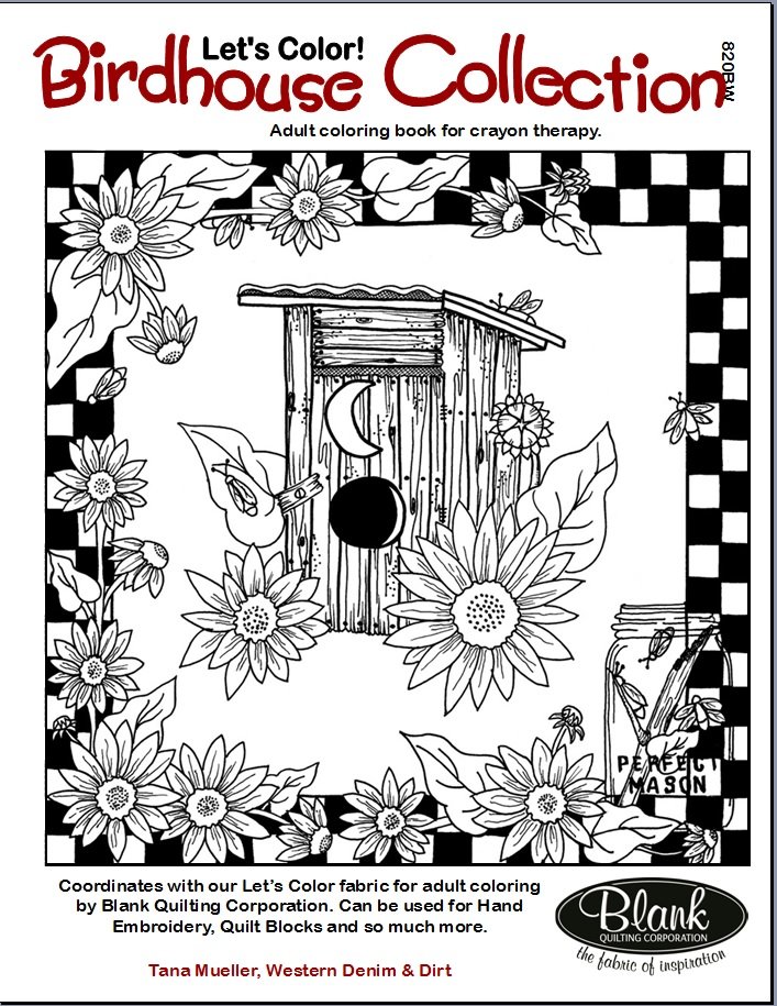 707x915 Let's Color Birdhouse Collection