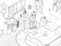 200x150 How To Draw A Room In 1 Point Perspective Corner Of Bedroom