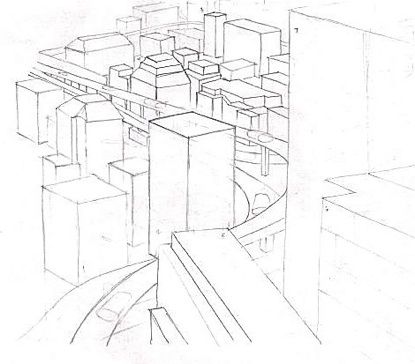 Birds Eye View Building Drawing at GetDrawings | Free download