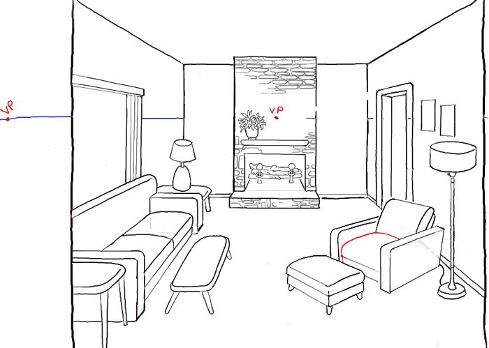 700x499 The Best Perspective Drawing Lessons Ideas