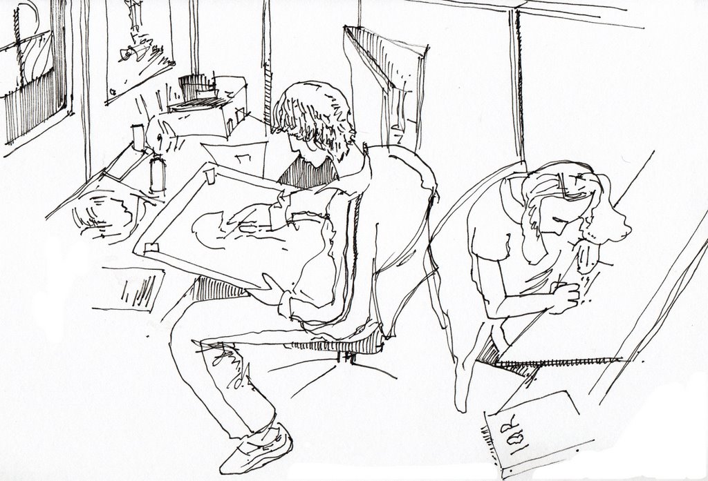 1024x697 An Open [Sketch]book The Circle Of Life Drawing