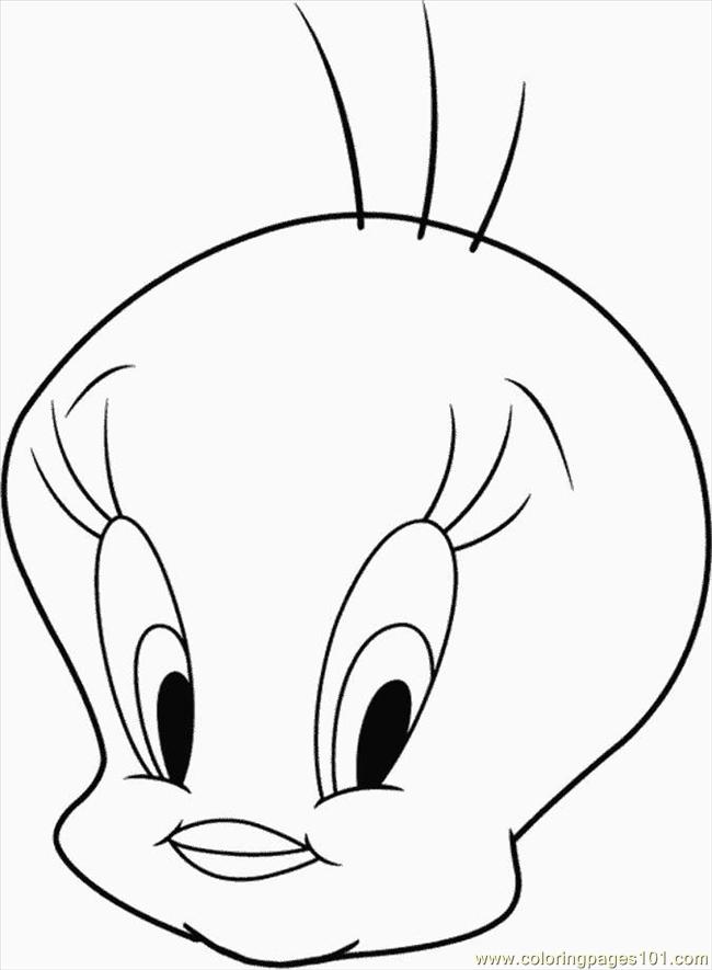 650x885 Download Coloring Pages Draw Tweety Bird