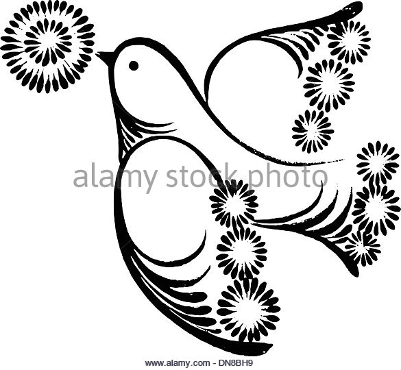 585x540 Flying Bird Stock Vector Images