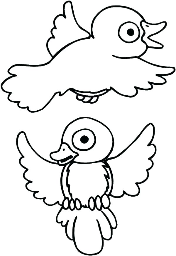 600x870 Coloring Page Of A Bird Coloring Page Of A Bird Bird Coloring