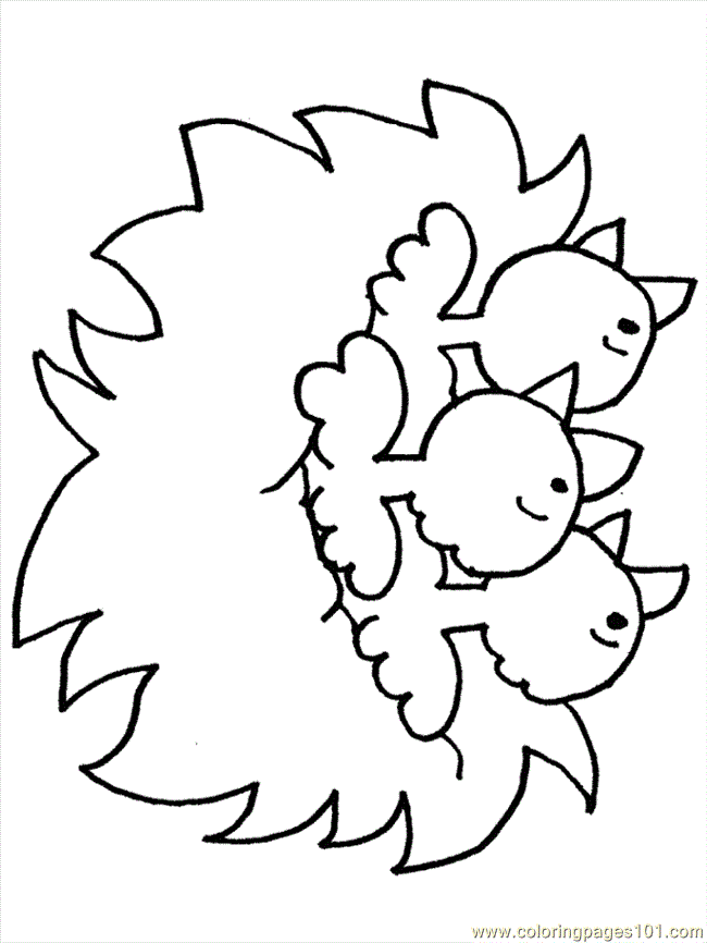 650x866 Bird's Nest Clipart Colouring
