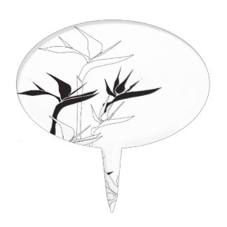 324x324 Bird Of Paradise Cake Toppers Zazzle