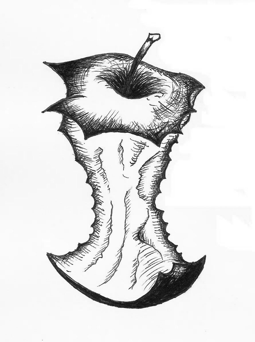 890x1196 Apple Core By Gforce7