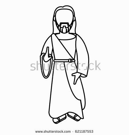 450x470 Splendid Design Inspiration Jesus Outline Christ Blessed Faith