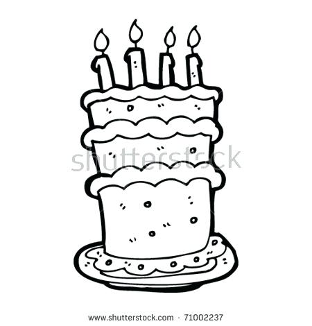 450x470 Kitchen Cabinets Birthday Cake Cartoon Stock Vector Huge