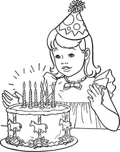 Birthday Cake Pencil Drawing at GetDrawings | Free download