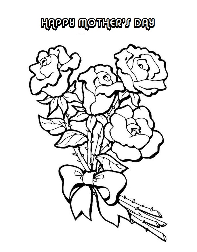 685x874 Mothers Day Coloring Pages