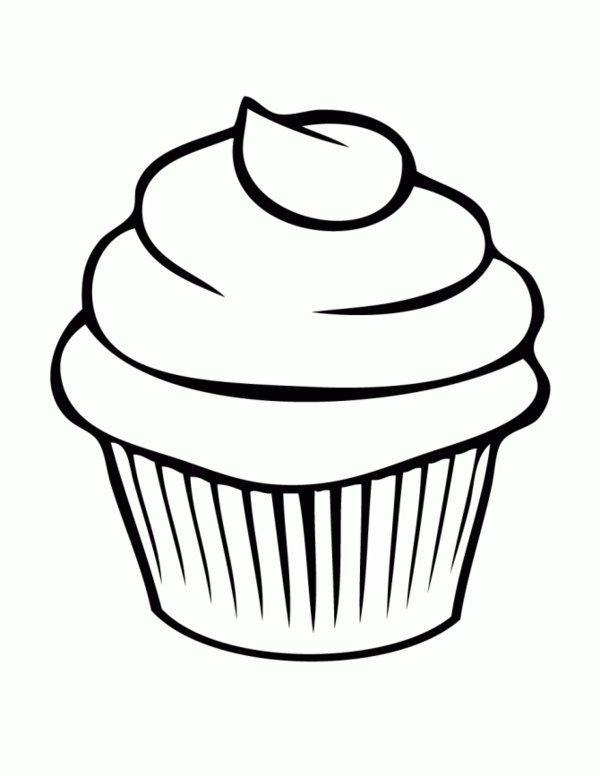 600x776 Name Tags Bread Cupcake Coloring Pages Picture 7 Cupcake Bakery