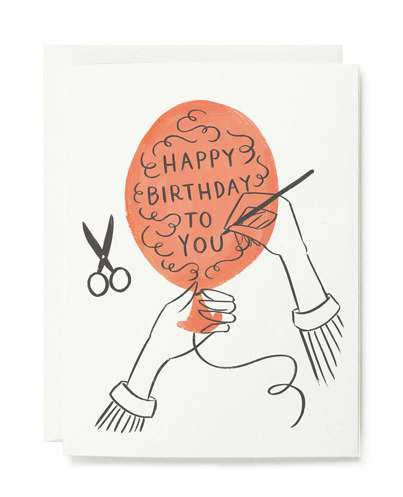 784x966 Happy Birthday Balloon Card Mignon