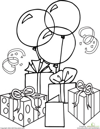 342x440 Profitable Coloring Pages For Birthdays Birthday Color Happy Sis