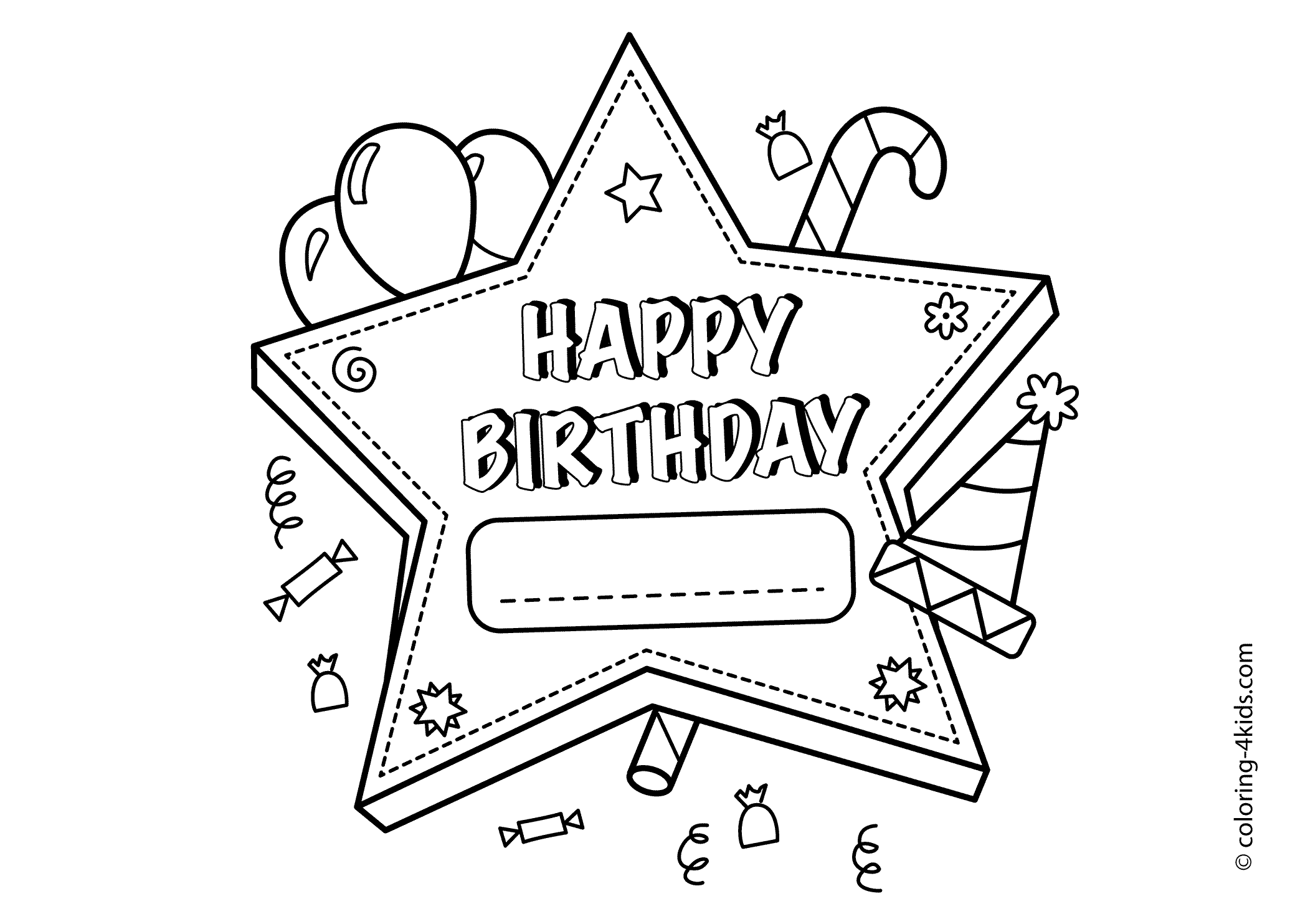 2079x1483 Superior Happy Birthday Coloring Sheets Best 25 Pages Ideas
