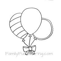 200x200 Birthday Coloring Pages