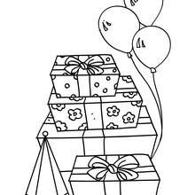 220x220 Boy Blowing His Birthday Cake Candles Coloring Pages