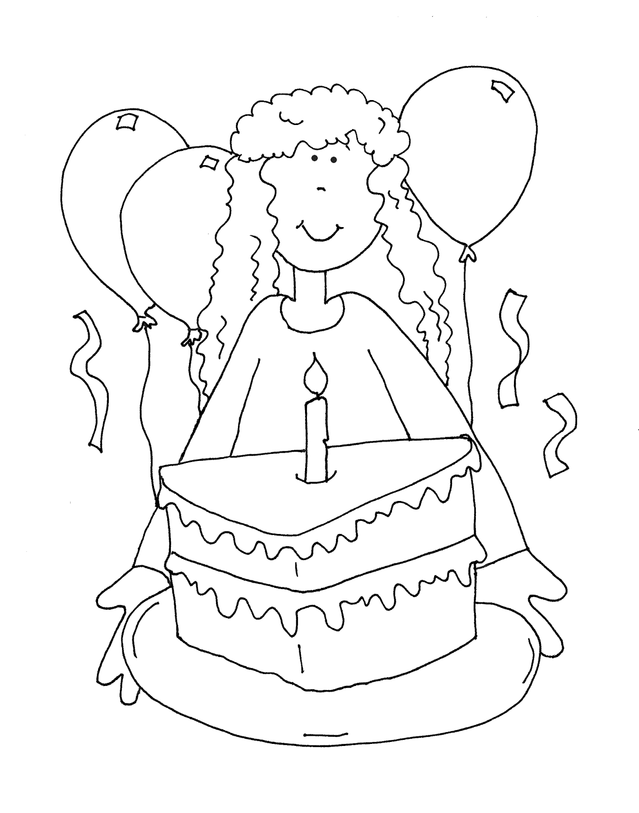 1257x1600 Free Dearie Dolls Digi Stamps Happy Birthday Girl