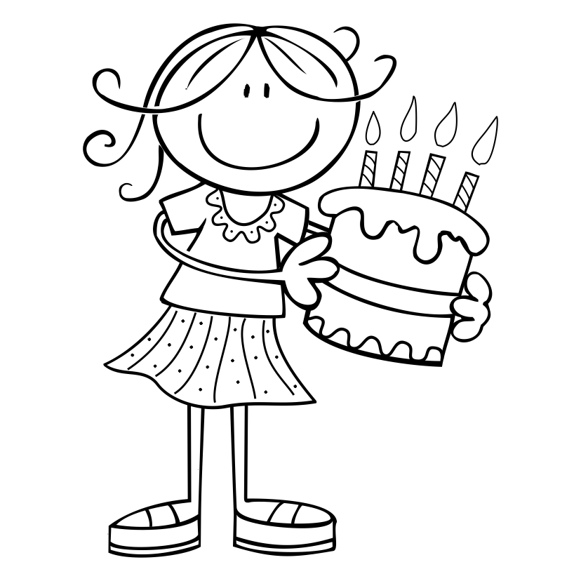 828x828 Birthday Girl