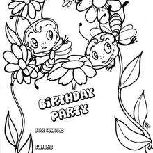 220x220 Birthday Cards Coloring Pages