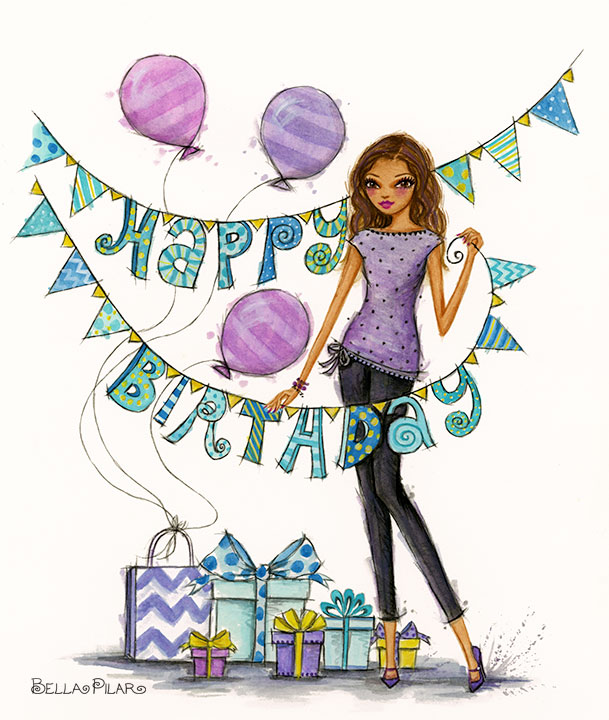 Birthday Greetings Drawing at GetDrawings | Free download