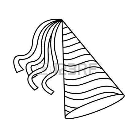 450x450 Birthday Hat Symbol Icon Vector Illustration Graphic Design