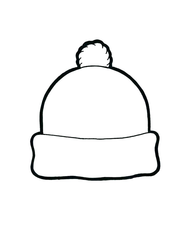 736x952 Firefighter Hat Coloring Page