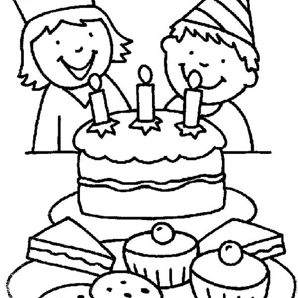 600x600 Birthday Drawing For Kids Children Party Kids Party Or Birthday