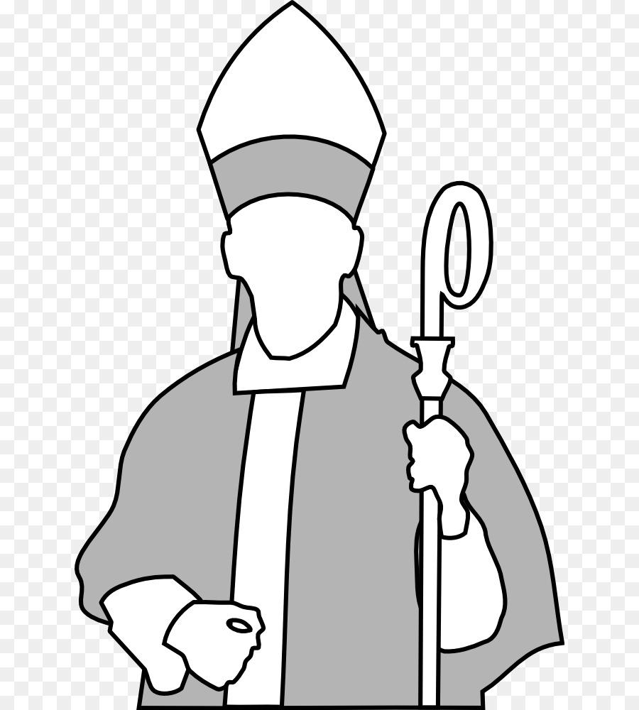 900x1000 Bishop Clip Art