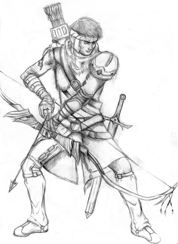 600x823 Bishop Sketch By Morgothpalantir