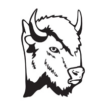 210x210 Bison Head Clipart