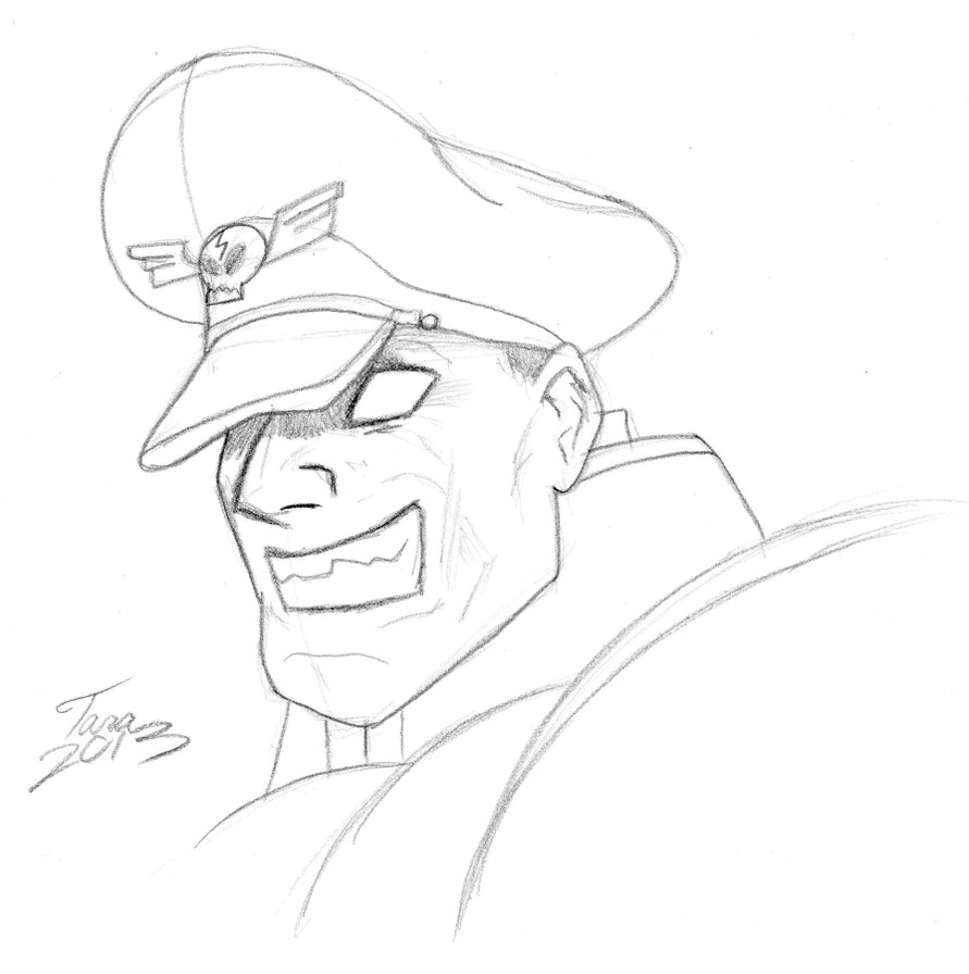 891x896 M. Bison By Mayleth