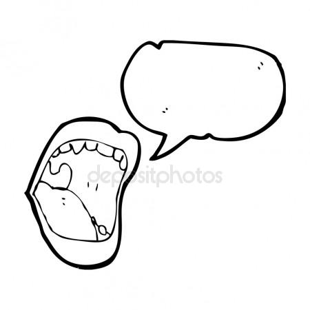 450x450 Mouth Biting Lower Lip Stock Vector Lineartestpilot