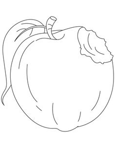 236x304 Apple With A Leaf Coloring Pages Download Free Apple With A Leaf