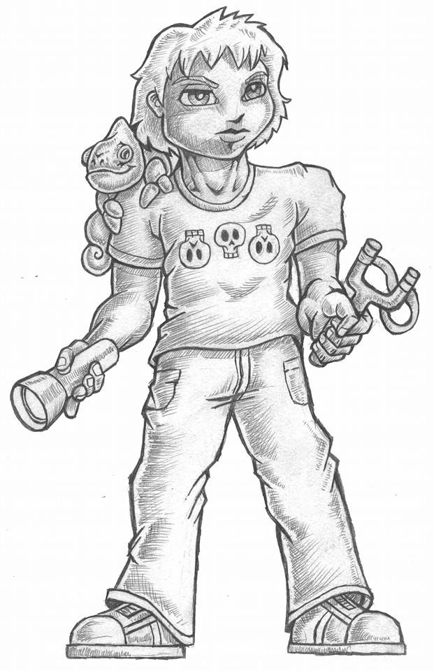 621x960 Here Is Another Pencil Drawing Of One Of The Main Characters That