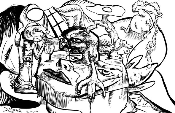 590x381 The Most Bizarre Drawing On Earth By Sapoman On Newgrounds