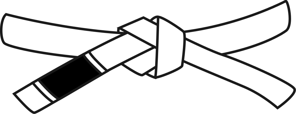 1024x395 Filebjj White Belt.svg