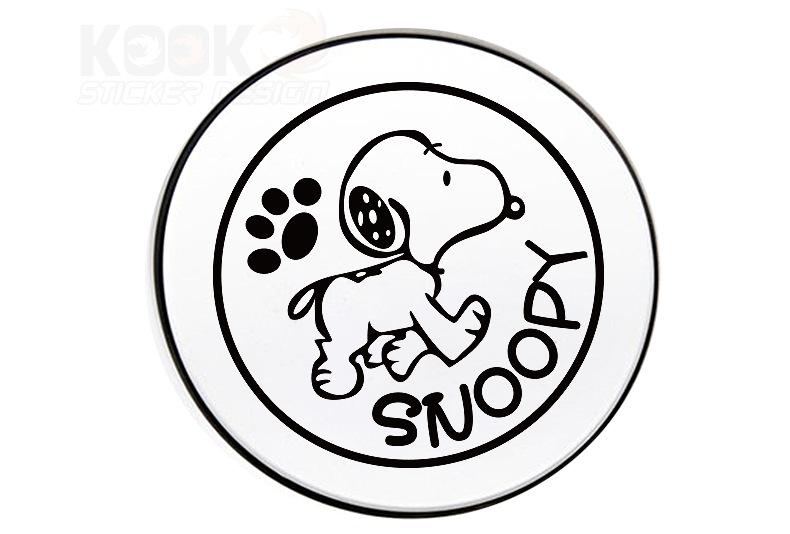 790x534 2018 Personalized Sticker Funny Dog Pet Snoopy Black White Red